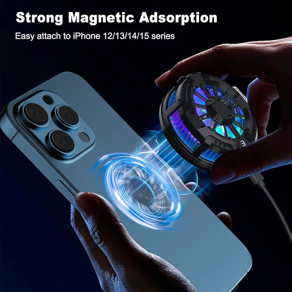 Magnetic Radiator Cooling Pad Mobile Phone